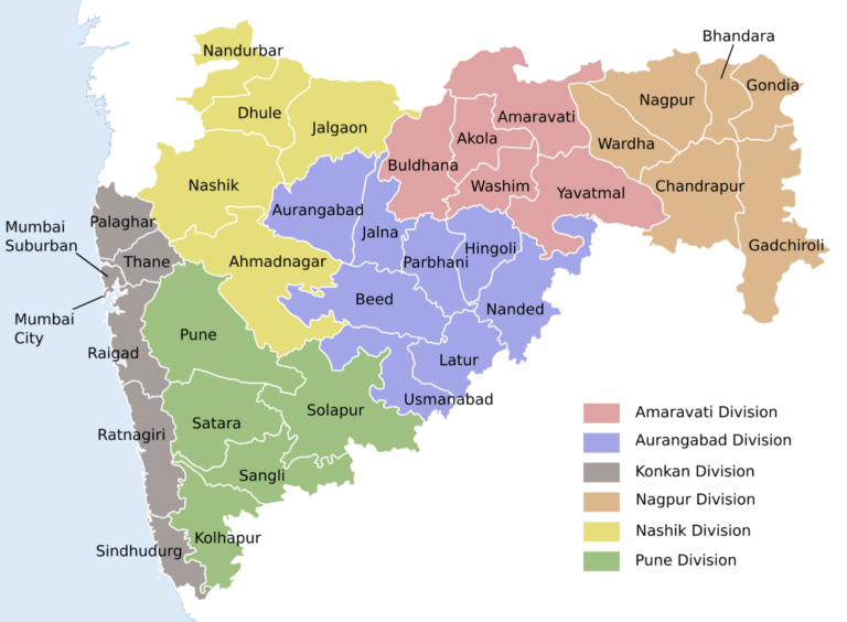 Map – Monuments of Maharashtra